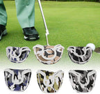Histar Golf Small Mallet Putter Cover With Magnetic Closure For Scotty Cameron (Camouflage Brown)