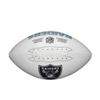 Wilson Nfl Live Signature Autograph Football - Official Size, Las Vegas Raiders
