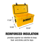 Dewalt 65 Qt Roto Molded Cooler