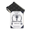 Silver Cup Billiard Chalk - One Dozen (Black)