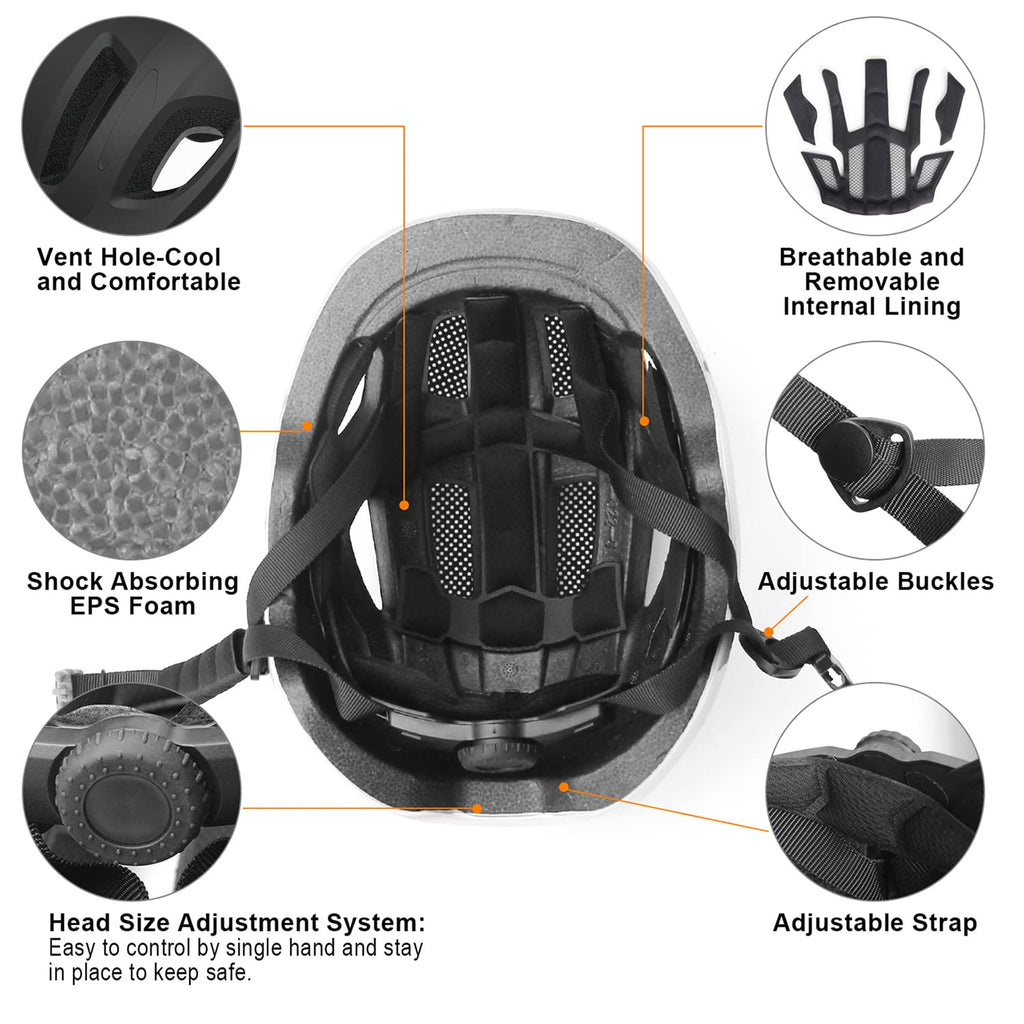 GLAF Baby Bike Helmet Toddler Helmets for 1 Year Old and up Infant Girls Boys Multi Sport Adjustable for Scooter Bicycle Kids Yo