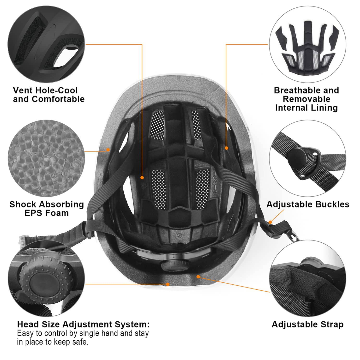 GLAF Baby Bike Helmet Toddler Helmets for 1 Year Old and up Infant Girls Boys Multi Sport Adjustable for Scooter Bicycle Kids Yo