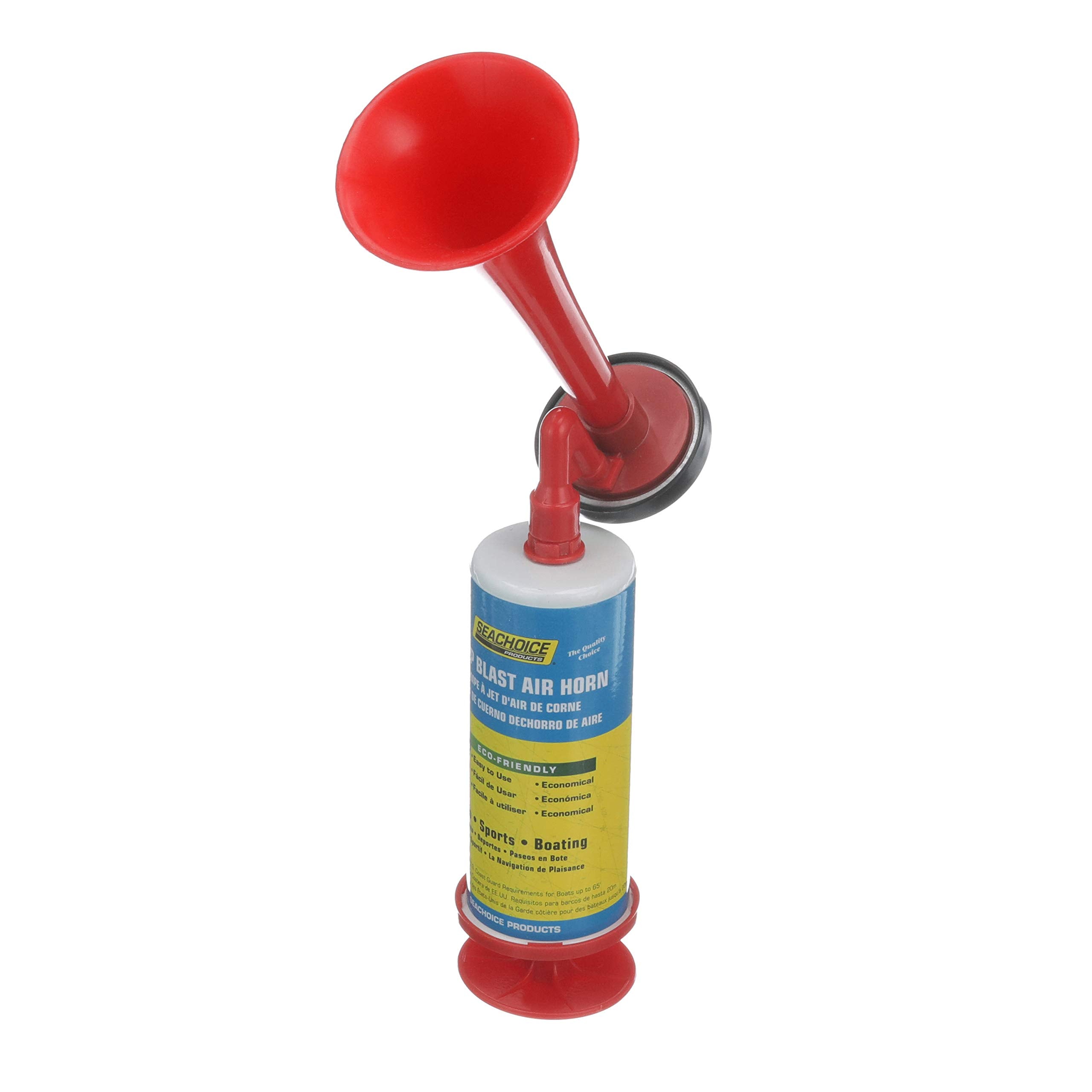 Seachoice Reusable Eco-Friendly Pump Blast Air Horn 110 Db For Boating, Auto And Sports