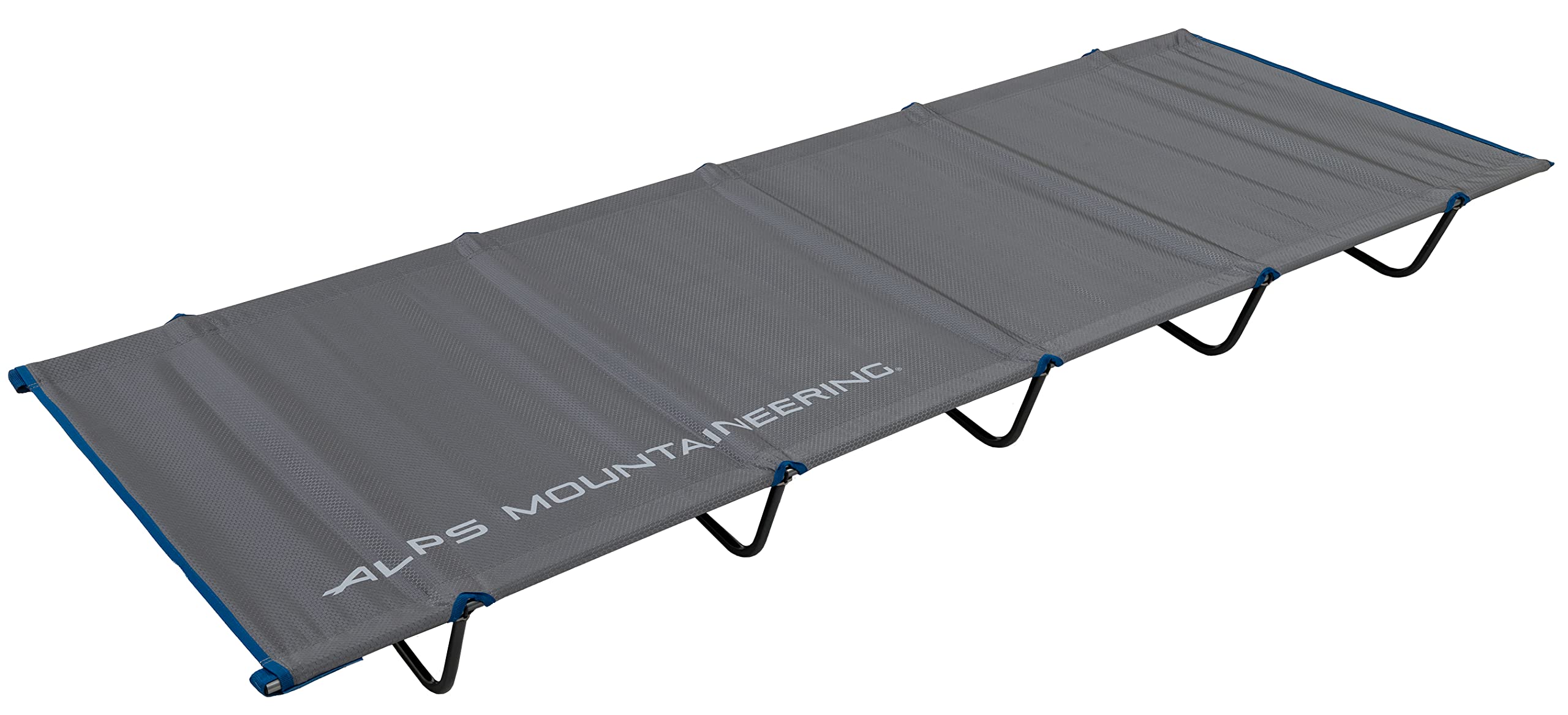 Alps Mountaineering Ready Lite Camping Cot, One Size, Charcoal/Blue