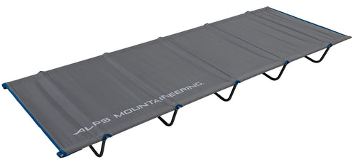 Alps Mountaineering Ready Lite Camping Cot, One Size, Charcoal/Blue