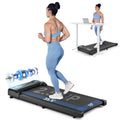 Therun Walking Pad, Portable Mini Treadmill For Home/Office With 2.5Hp And 265 Lbs Weight Capacity, Remote Control And Led Displ