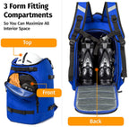 Hamish Ski Boot Bag,50L Waterproof Ski Boots Bag Backpack,Snowboard Travel Lightweight Ski Bag Backpack For Ski Helmet, Goggles,