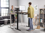 Fezibo Standing Desk Mat With Anti Fatigue Bar, Wooden Wobble Balance Board With Ergonomic Design Comfort Floor Mat (Medium, Alt