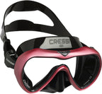 Cressi A1, Black/Pink, Clear Lens