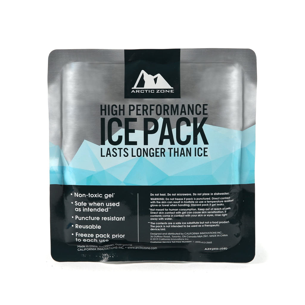 Titan Deep Freeze High Performance Ice Pack - (2 Pack) 250G - Long-Lasting, Puncture Resistant Cold Pack