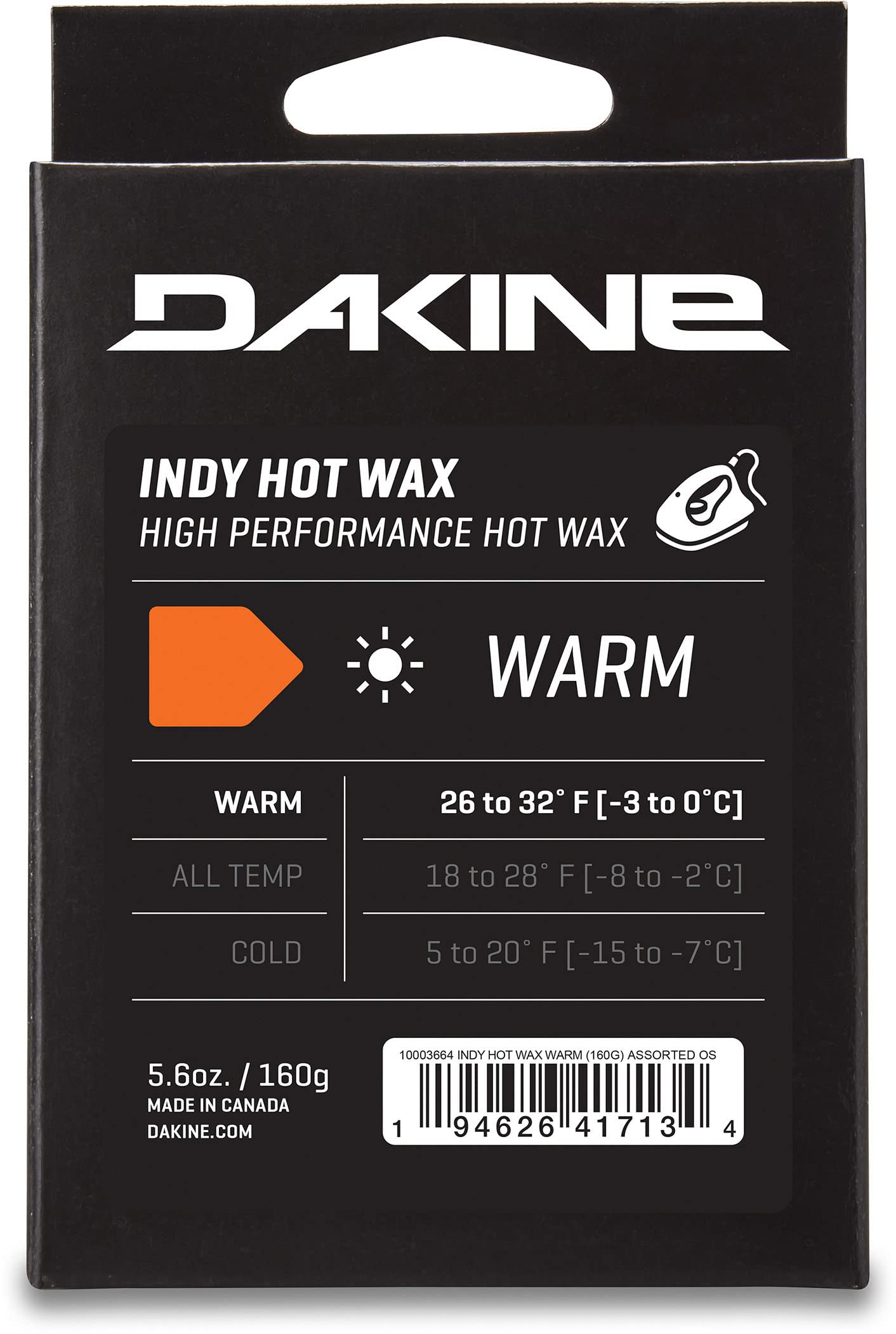 Dakine Indy Hot Wax Warm 160G - Assorted, One Size