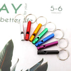 49 Pieces Emergency Whistle With Keychain, Aluminum Keychain Whistle Emergency Survival Whistle Key Chain For Outdoor Camping Hi