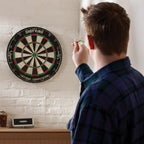 Viper By Gld Products Shot King Regulation Bristle Steel Tip Dartboard Set With Bullseye Metal Radial Spider Wire Compressed Sis