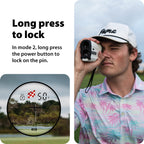 Gogogo Sport Vpro Laser Rangefinder For Golf & Hunting Range Finder Distance Measuring With High-Precision Flag Pole Locking Vib