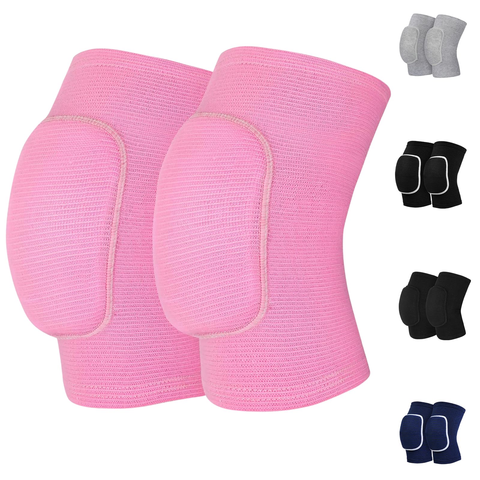 Hisffog Volleyball Knee Pads For Women, Men, Youth, Girls, Kids, Knee Brace For Volleyball Basketball Football Dance Yoga Tennis