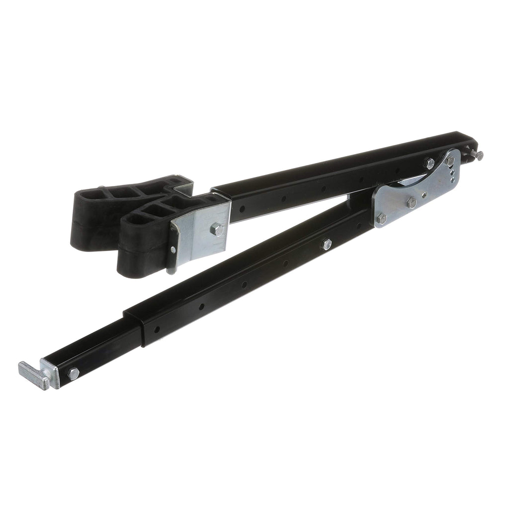 Attwood 460-Adj Adjustable Transom Saver, 36 To 60 Inches, Steel Construction, Rubber Pads, Corrosion-Resistant Black Finish