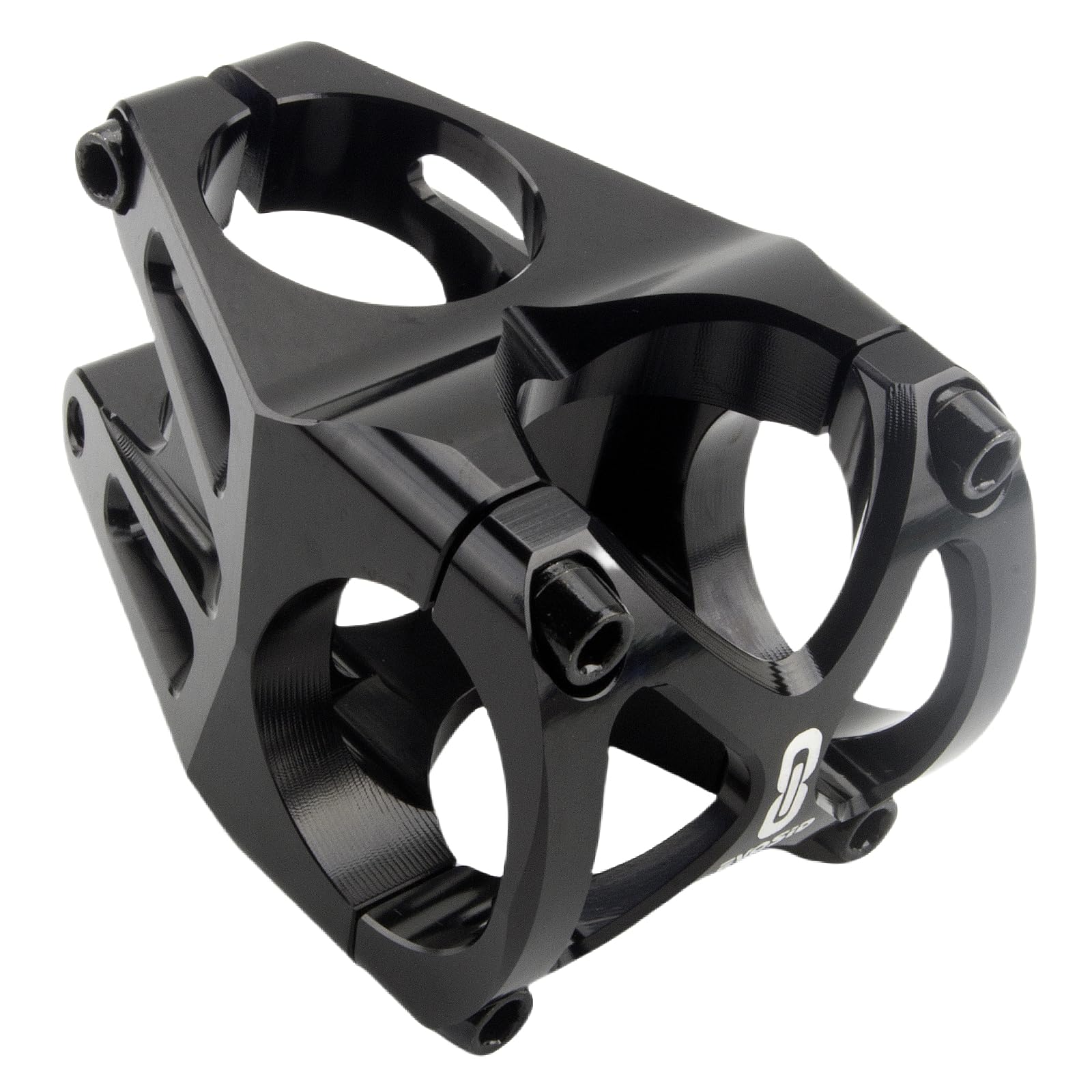 Evosid Mtb Stem 31.8 Stem Mountain Bike Stem Mountain Bike Handlebar Stem For Most Bike Road Bike Mtb Bmx (Black) (Black)