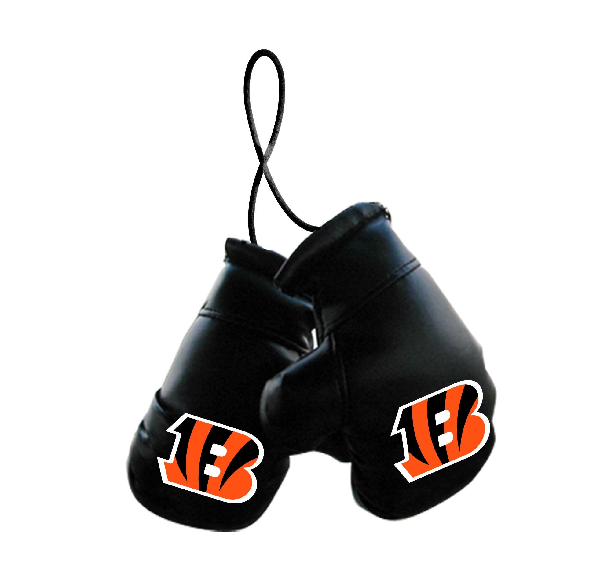 Fremont Die Nfl Cincinnati Bengals 4'' Mini Boxing Gloves, 4'', Black/Team Colors