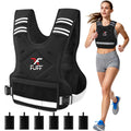 FUFF Weighted Vest Woman, 20-32 Lb Adjustable Weight Vest for Women Men, Female Strength Training Body Vest for Walking Exercise