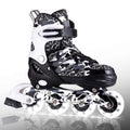 Kuxuan Boys Adjustable Inline Skates With Light Up Wheels, Fun Illuminating Skates For Kids Girls Youth