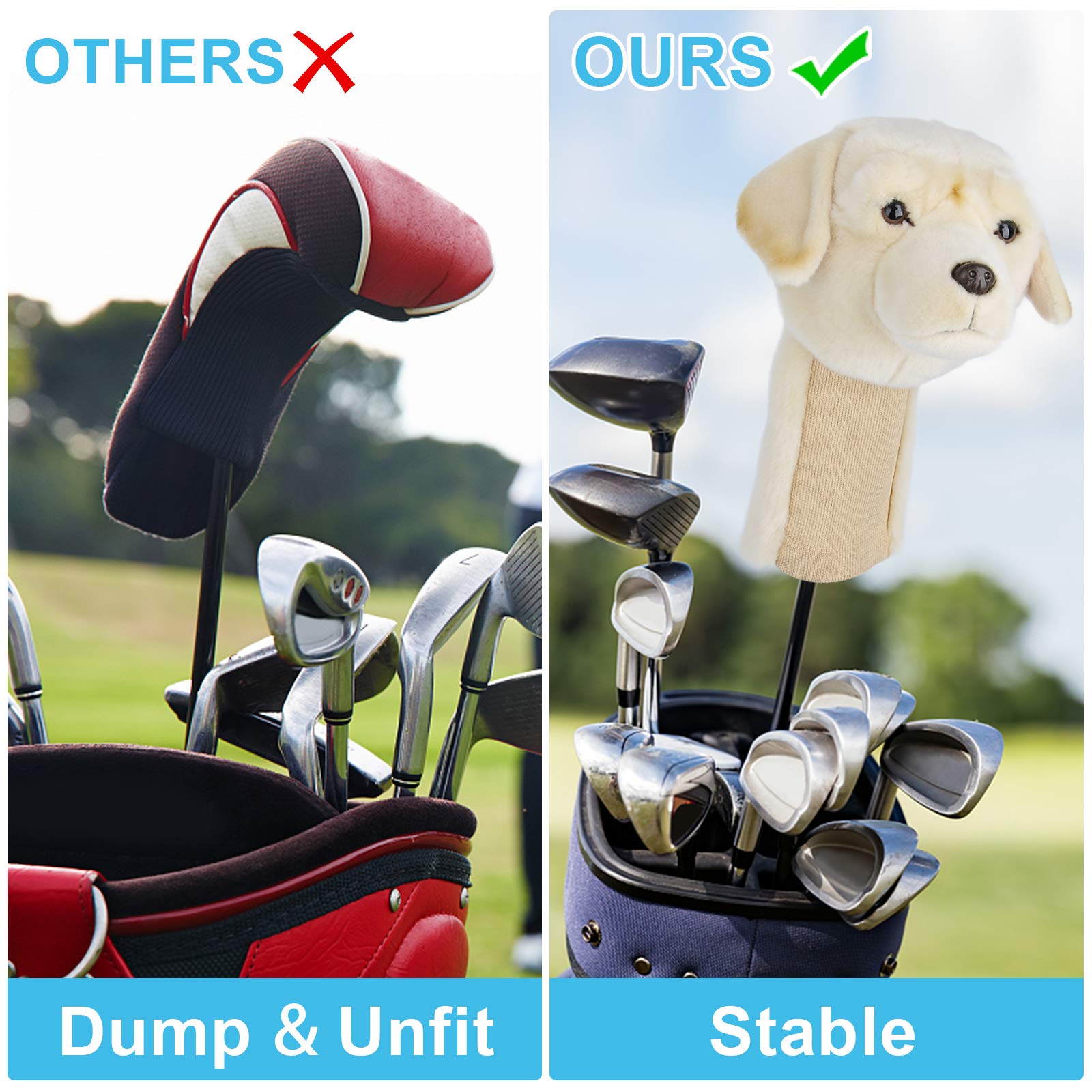 Anyork Golf Headcover,Labrador Retriever Headcovers