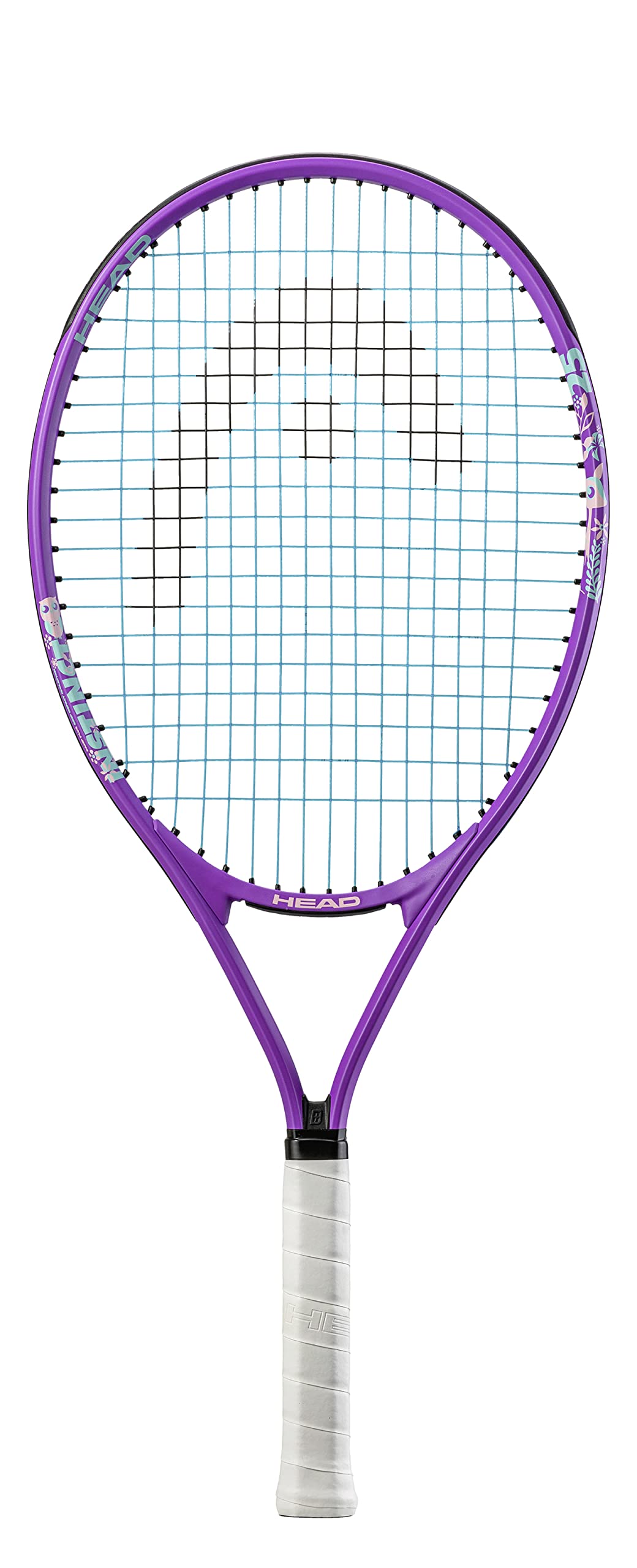 Head Instinct Kids Tennis Racquet Beginners Pre-Strung Light Balance Jr Racket - 21, Purple