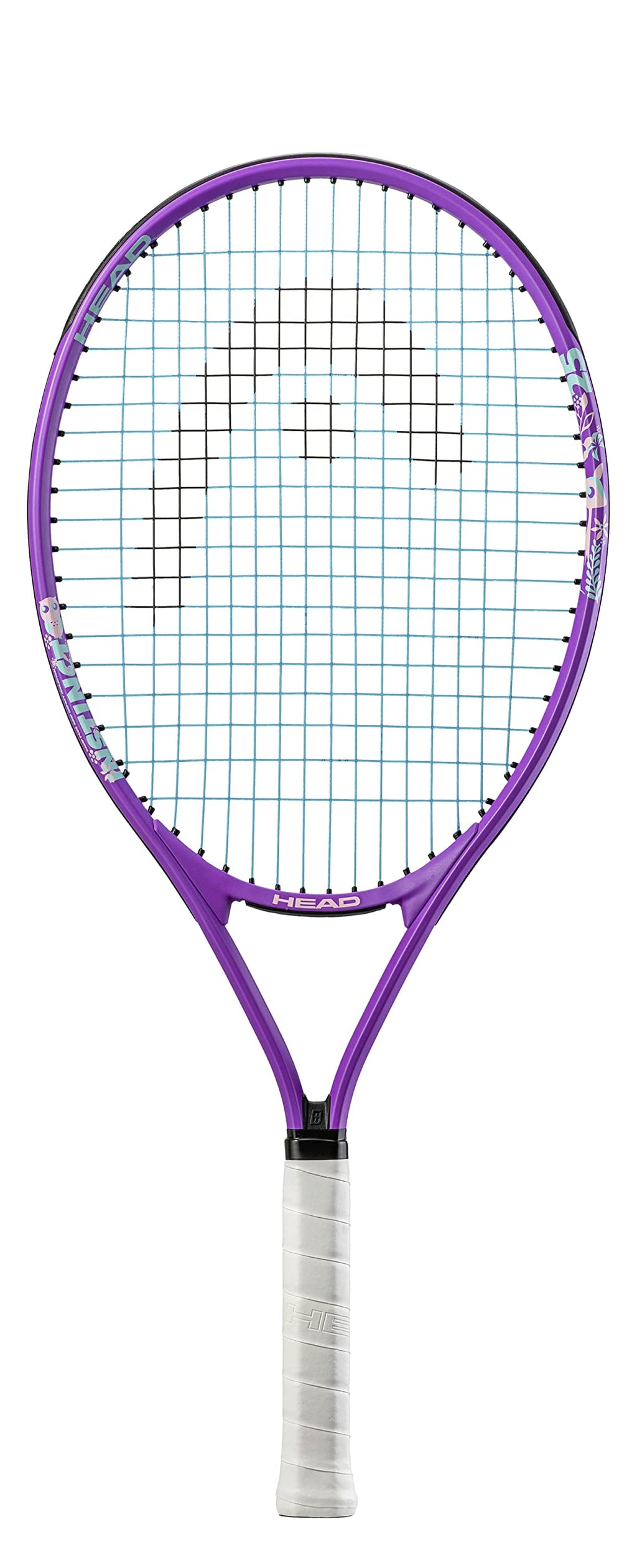 Head Instinct Kids Tennis Racquet Beginners Pre-Strung Light Balance Jr Racket - 25, Purple