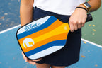 Gamma Sports 5.0 Pickleball Paddle, Graphite Pickleball Paddle With Polypropylene Core And Honeycomb Grip, Blue And Orange, 4 (1