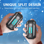 6000Mah Outjut Hand Warmers Rechargeable 2 Pack Electronic Hand Warmers Portable 20Hrs Usb Suitable Hunting Accessories Portable