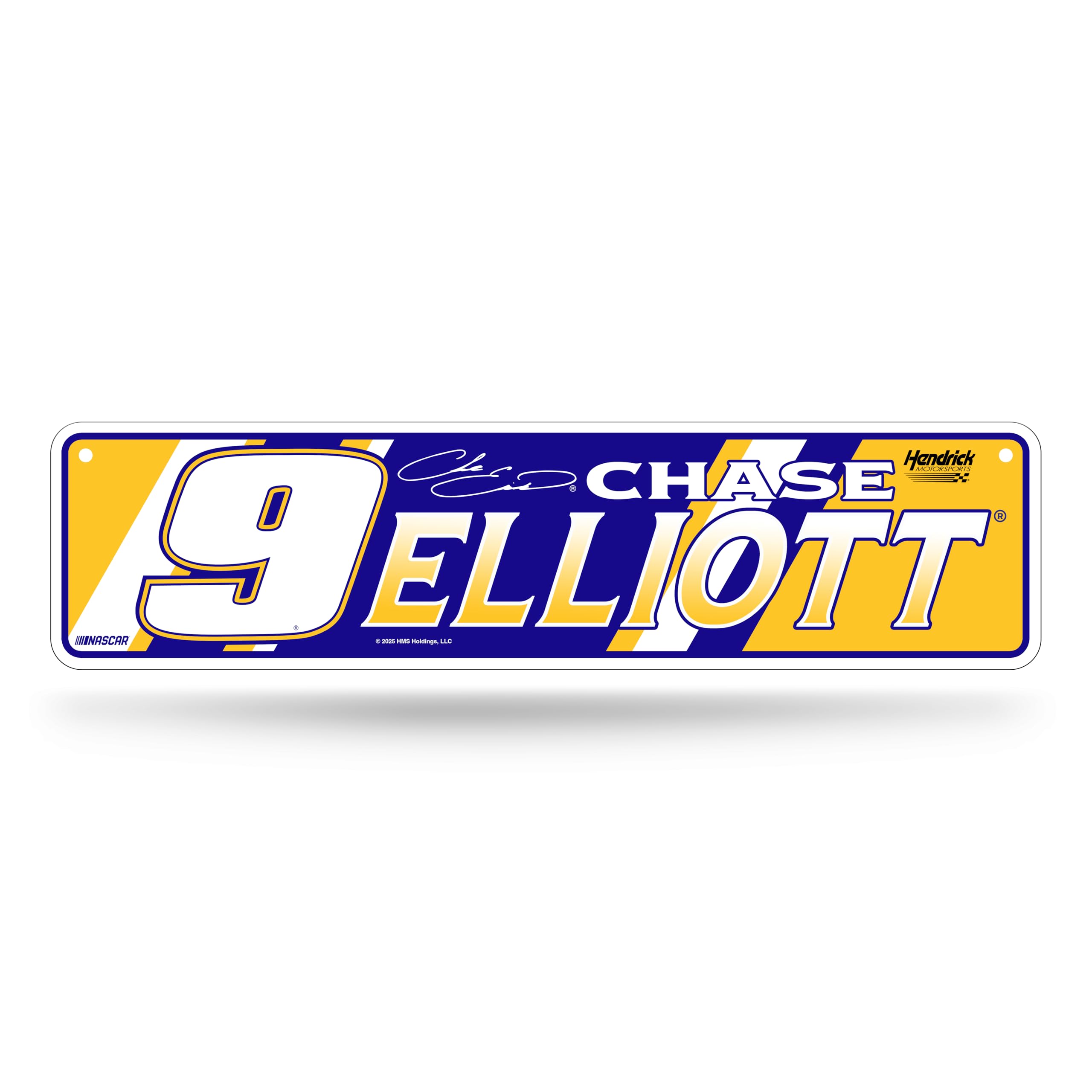 Rico Industries NASCAR Racing Chase Elliott Home Decor Metal Street Sign 4 x 15 Home D  cor - Bedroom - Office - Man Cave