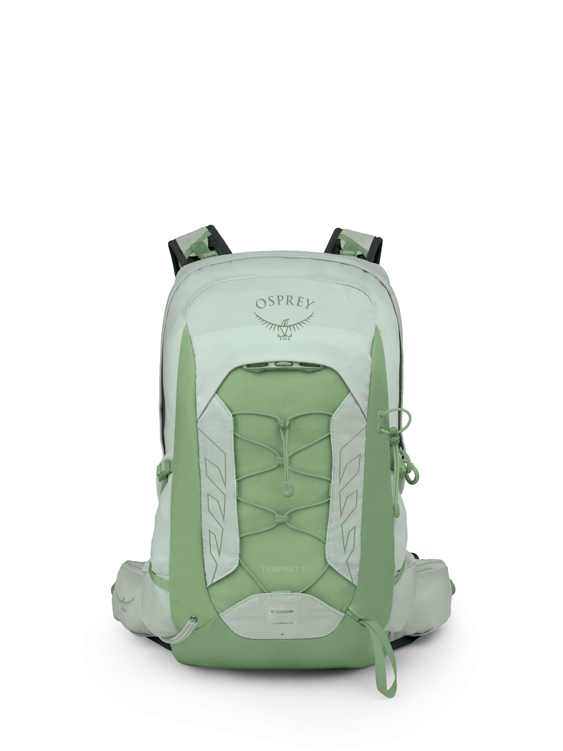 Osprey Tempest 11L Womens Lightweight Hiking Backpack - Small Daypack for Travel & Camping, Frosty Mint Green/Botanica