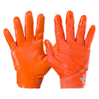 Cutters Rev Pro 6.0 Receiver Gloves Solid Orange X-Large