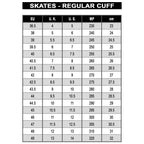 K2 F.I.T. Ice Mens Ice Skates 2022 - Black/Red / 8.5