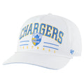 47 Men'S White Los Angeles Chargers Roscoe Hitch Rope Adjustable Hat