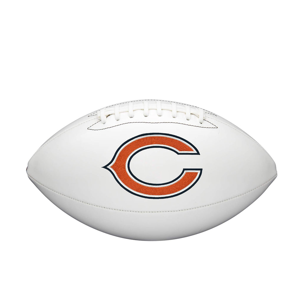 Wilson Nfl Live Signature Autograph Football - Official Size, Chicago Bears