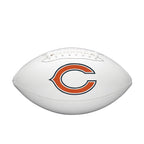 Wilson Nfl Live Signature Autograph Football - Official Size, Chicago Bears