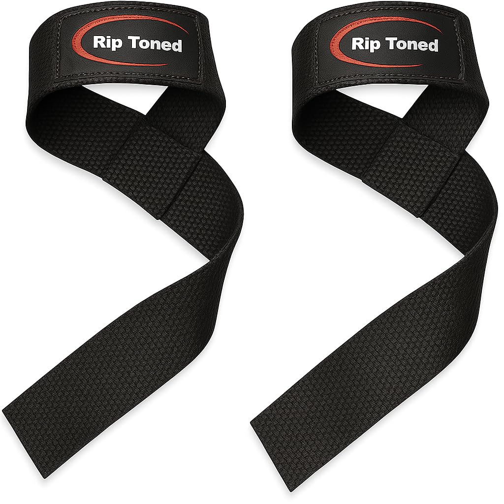 Rip Toned Weight Lifting Straps For Men,Women  Lifting Straps Gym Deadlift Straps  Padded Gym Wrist Straps For Weightlifting  Li
