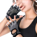 Luwint Women Fitness Gloves, Breathable Grip Padded Exercise Gloves For Yoga Pilates Workout Weightlifting Gym (Medium)