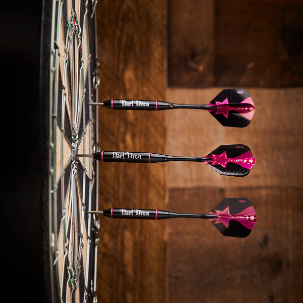 Viper Vanity Steel Tip Darts With Storage/Travel Case: Dart Diva, 22 Grams