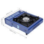 Portable Butane Stove, Ms-520 Piezo Ignition Camping Butane Cassette Stove Portable Gas Stove Outdoor Windproof Portable Barbecu