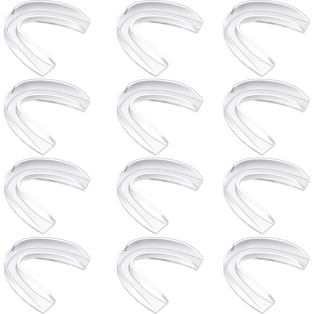 Bbto 20 Pieces Sports Mouth Guards Mouth Protection Athletic Mouth Guard For Kids And Adults (Transparent)