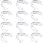 Bbto 20 Pieces Sports Mouth Guards Mouth Protection Athletic Mouth Guard For Kids And Adults (Transparent)