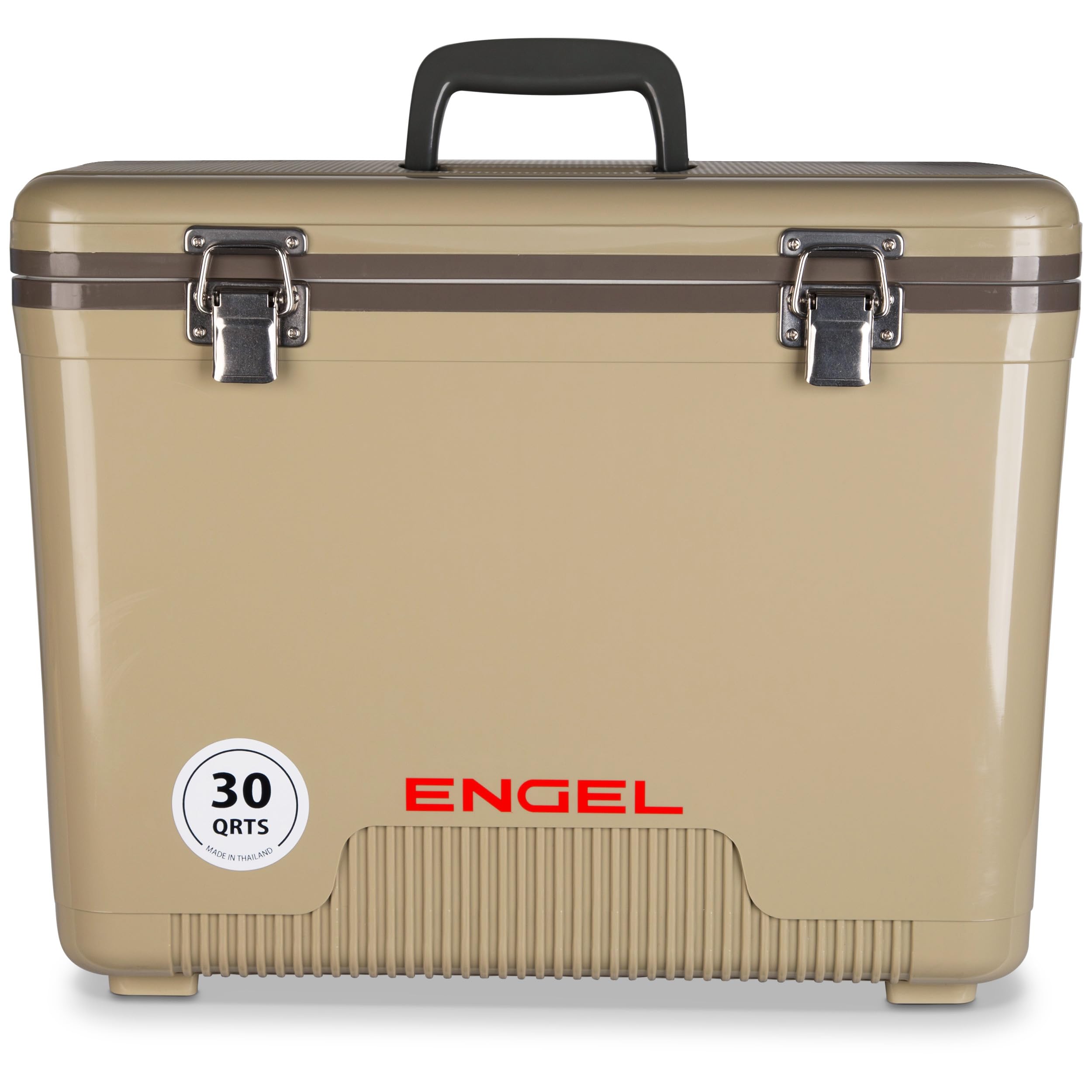 Engel Uc30 30Qt Leak-Proof, Air Tight, Drybox Cooler And Hard Shell Lunchbox For Men And Women In Tan