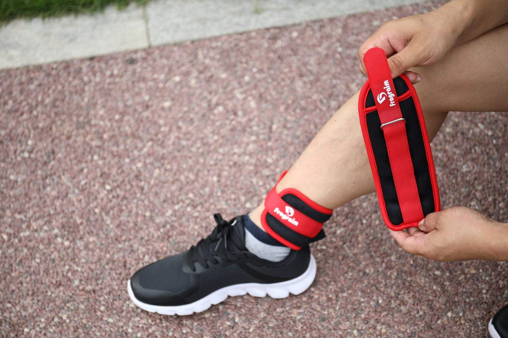Ankle Weights For Women, Men And Kids - 0.5 Lb X 2 Strength Training Wrist/Leg/Arm Weight With Adjustable Strap For Jogging, Gym