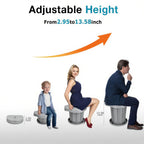 Kpr Upgrade Retractable Portable Toilet Camping Toilet Lightweight And Height Adjustable Folding Travel Toilet Portable Potty Fo