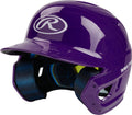 Rawlings | MACH Batting Helmet | Gloss Purple | Senior (6 7/8 - 7 5/8)