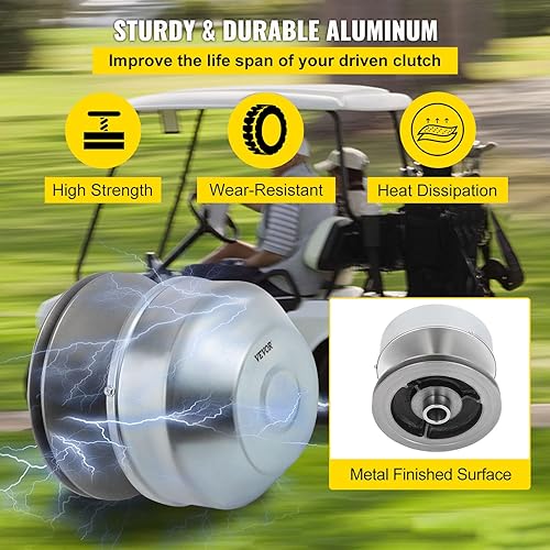 Bestauto G2-G22 Primary Drive Clutch Compatible With Yamaha Golf Cart 1985+ G2 G8 G9 G14 G16 G22 4 Cycle Carts Gas Golf Cart 198