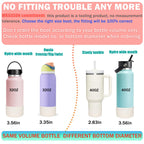 Wk Ieason Diomond Protective Silicone Sleeve Boot For 20-40Oz Stanley Tumbler And Compatible With 12Oz 21Oz 24Oz Hydro Flask Wat