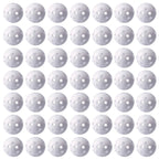 Practice Golf Balls 50 Pack, Plastic Golf Training Balls 5 Inch Golf Balls For Driving Range, Swing Training, Indoor Simulators,