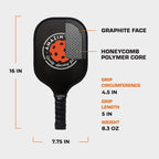 Amazin' Aces Pickleball Paddles - Pickleball Set - Usapa-Approved Pickleball Rackets For All Levels And Ages